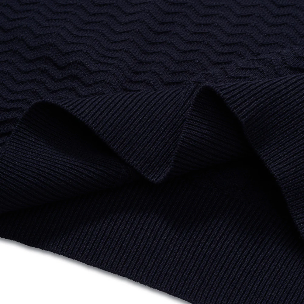 Casual Quarter Zip Turn Down Collar Short Sleeve Polo Shirts - Image 6
