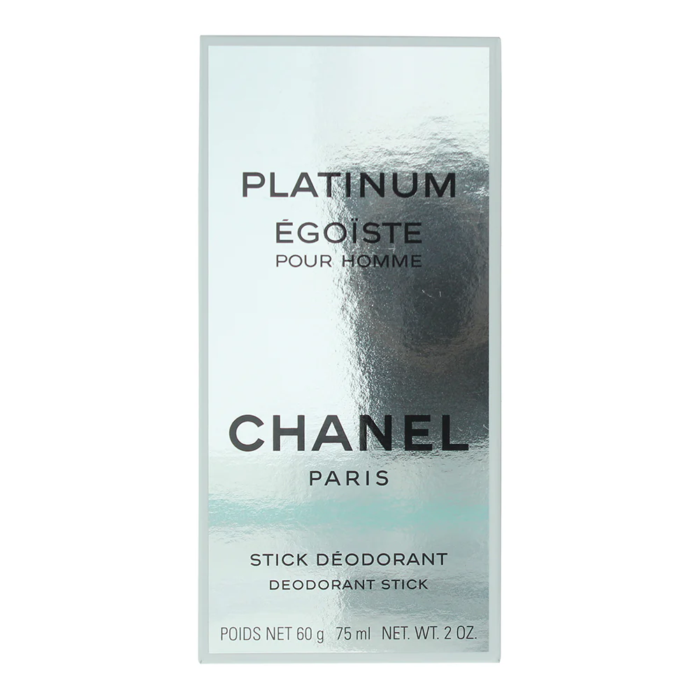 Chanel Egoiste Pour Homme Platinum Deodorant Stick 75ml - Image 4