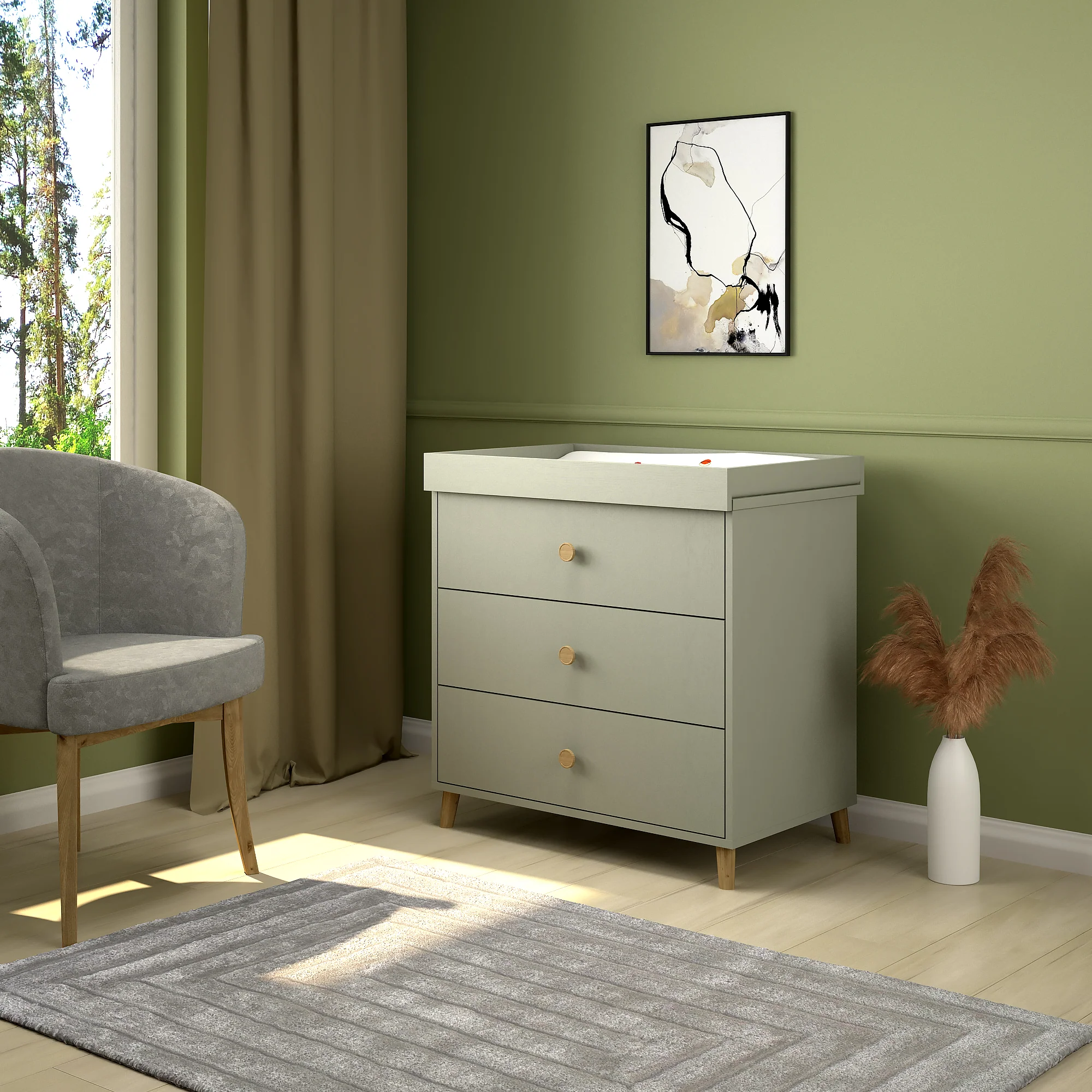 Changing Dresser Shefa Kids 890 Grey - Image 4