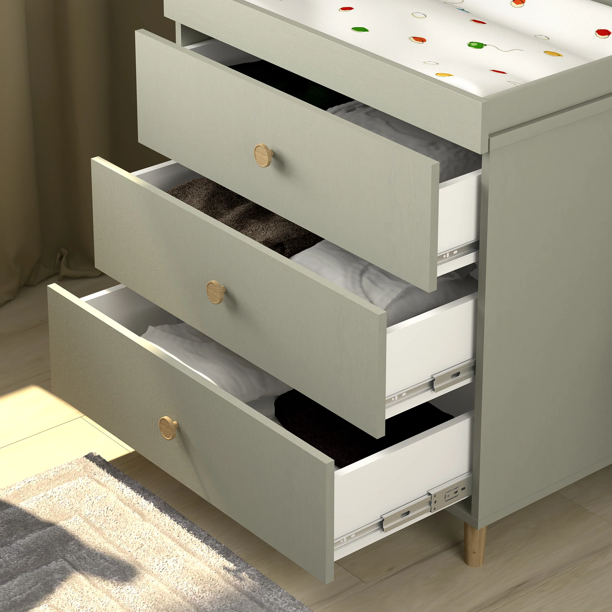 Changing Dresser Shefa Kids 890 Grey - Image 5