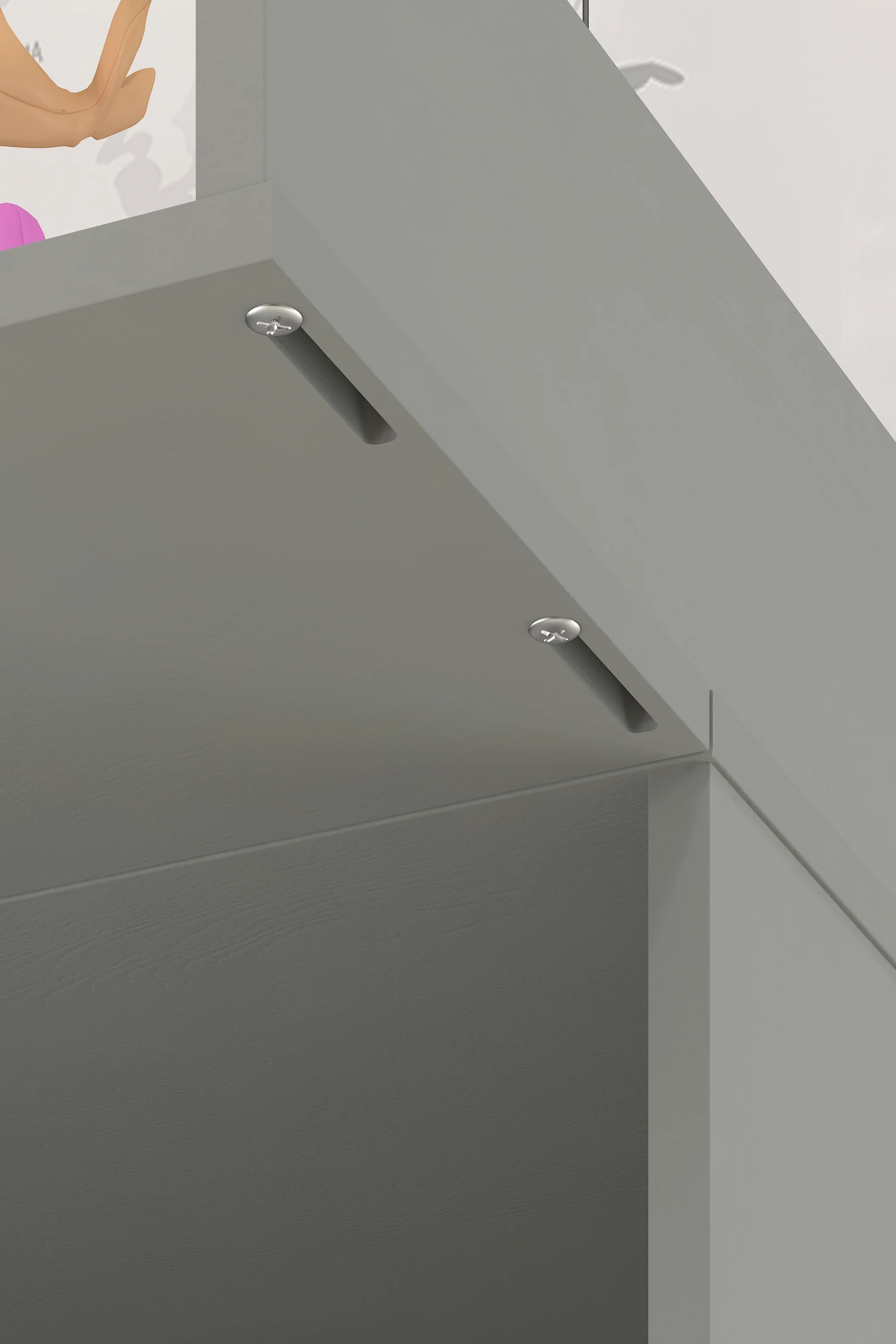 Changing Top 800 Shefa Kids For IKEA Dressers, Universal, Grey - Image 6