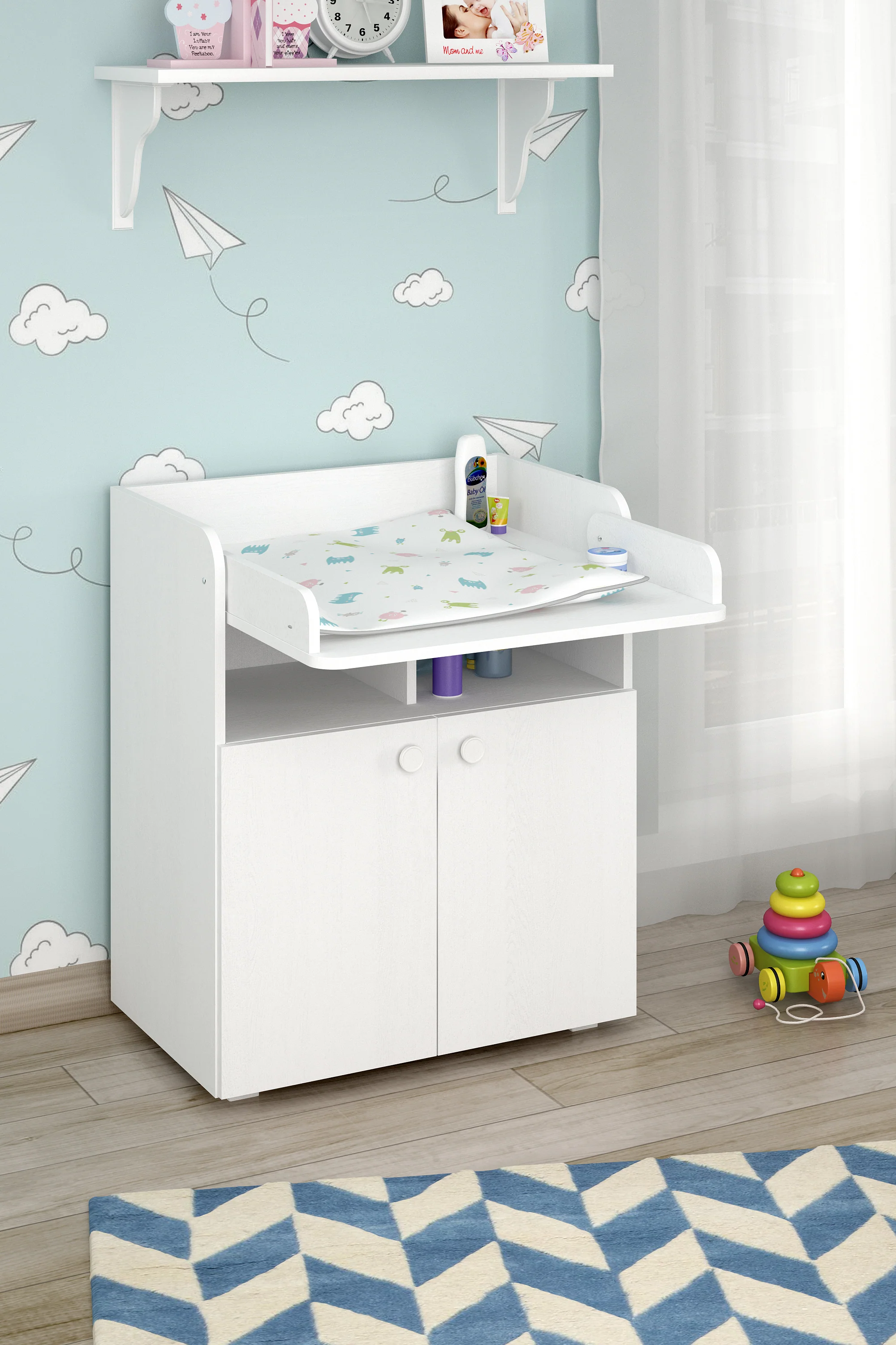 Changing Unit 700 Shefa Kids, White - Image 4