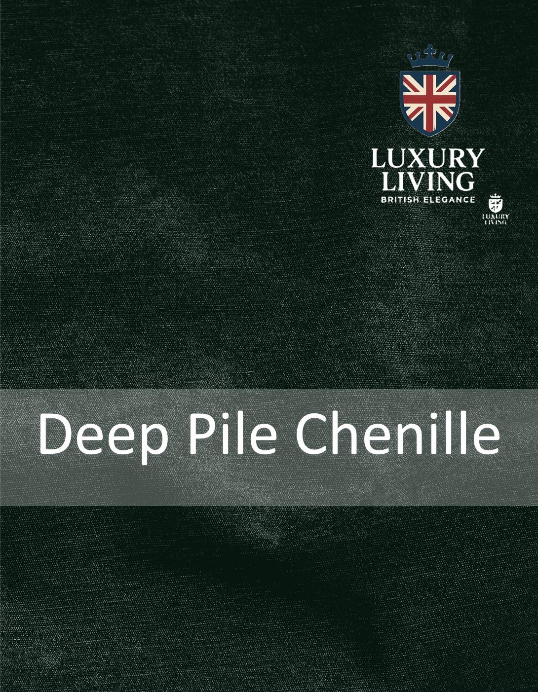 Chenille Blackout Taped Curtains Green - Image 5