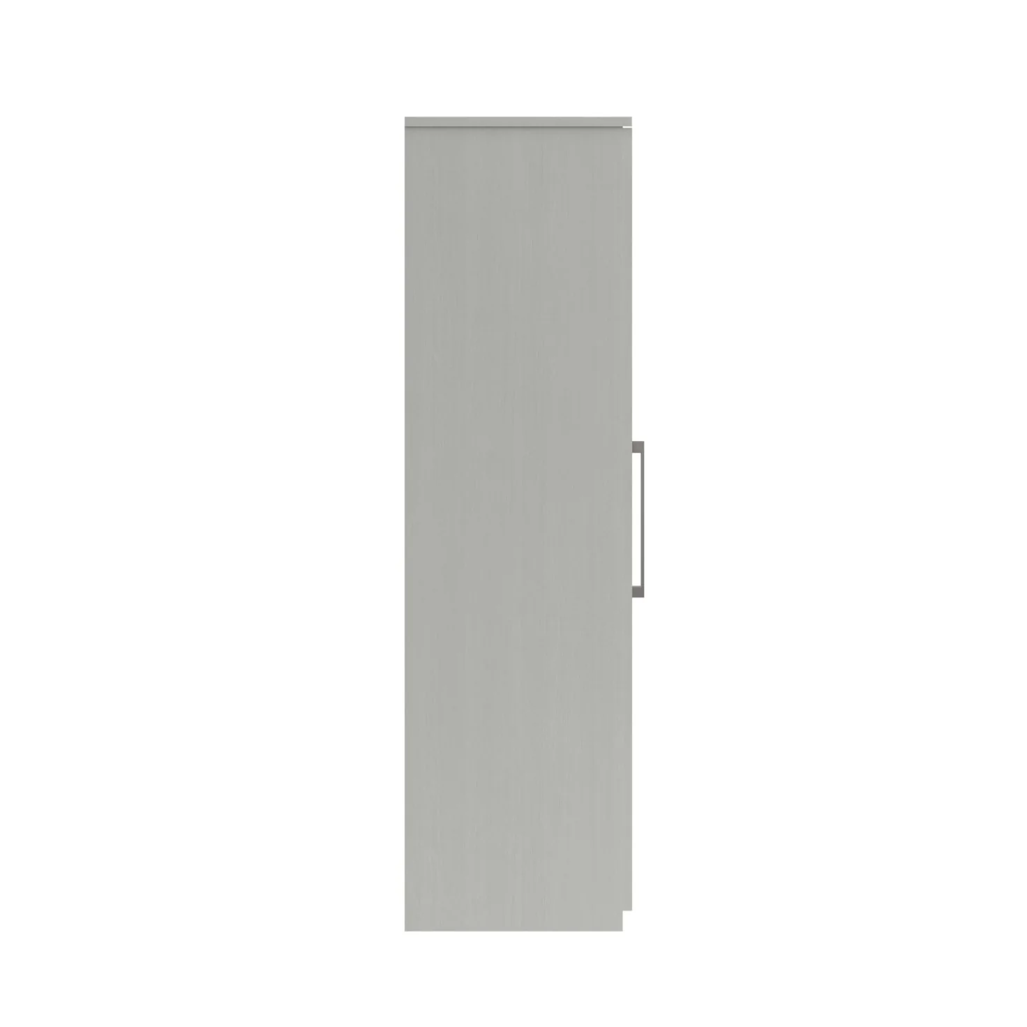 Chester Ready Assembled Wardrobe with 2 Doors & Mirror - White - Image 5