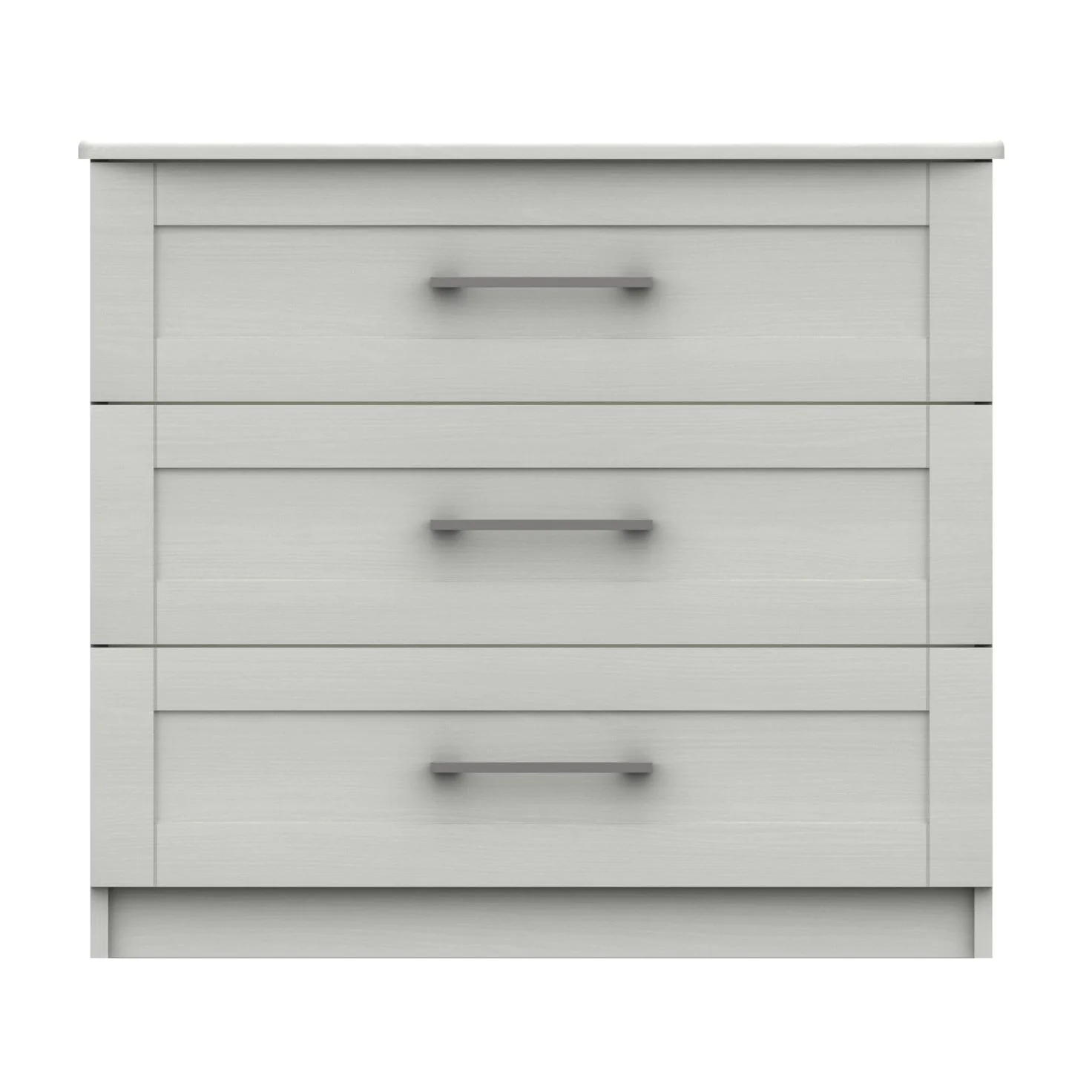Chester Ready Assembled Chest of Drawers with 3 Drawers - White - Image 3