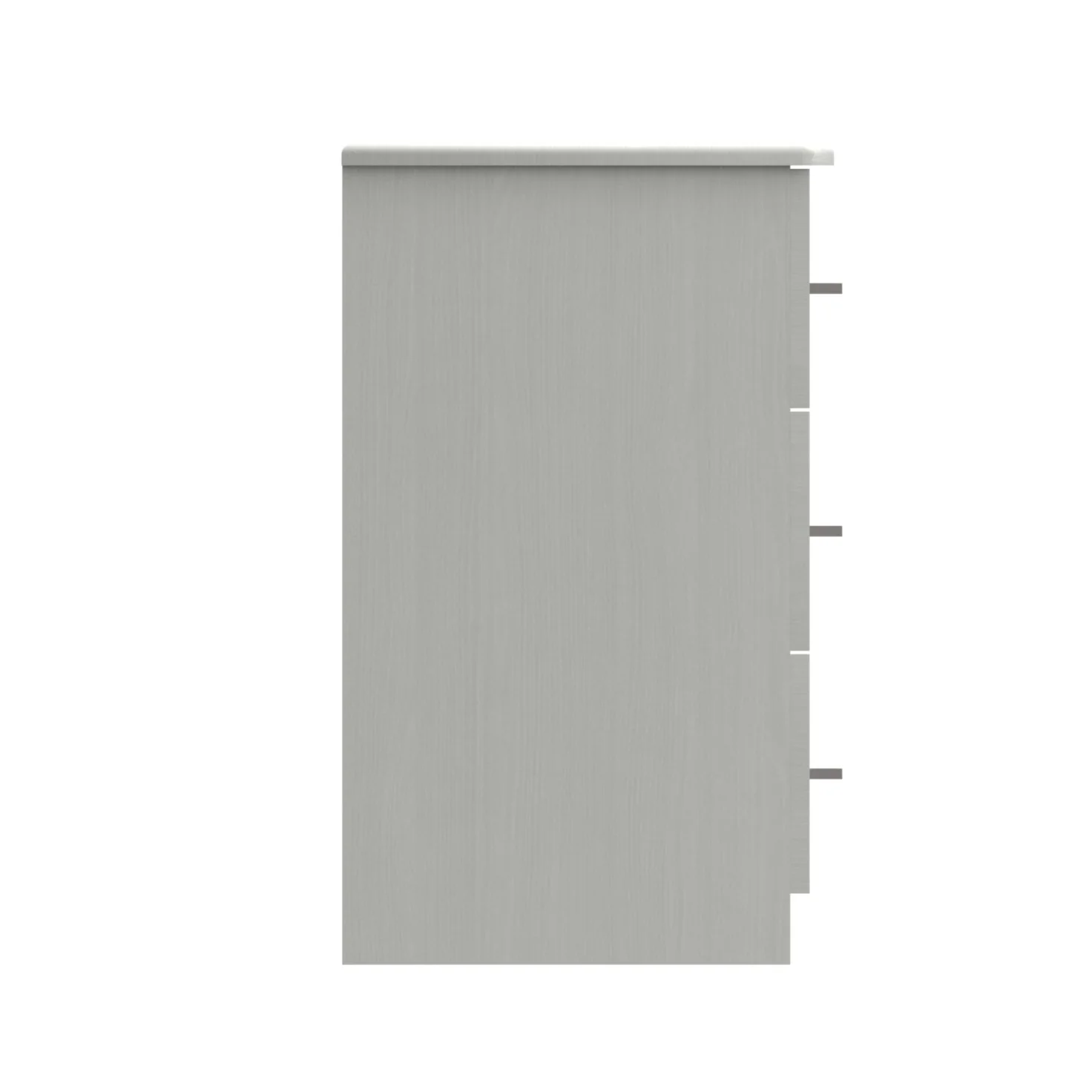 Chester Ready Assembled Chest of Drawers with 3 Drawers - White - Image 4