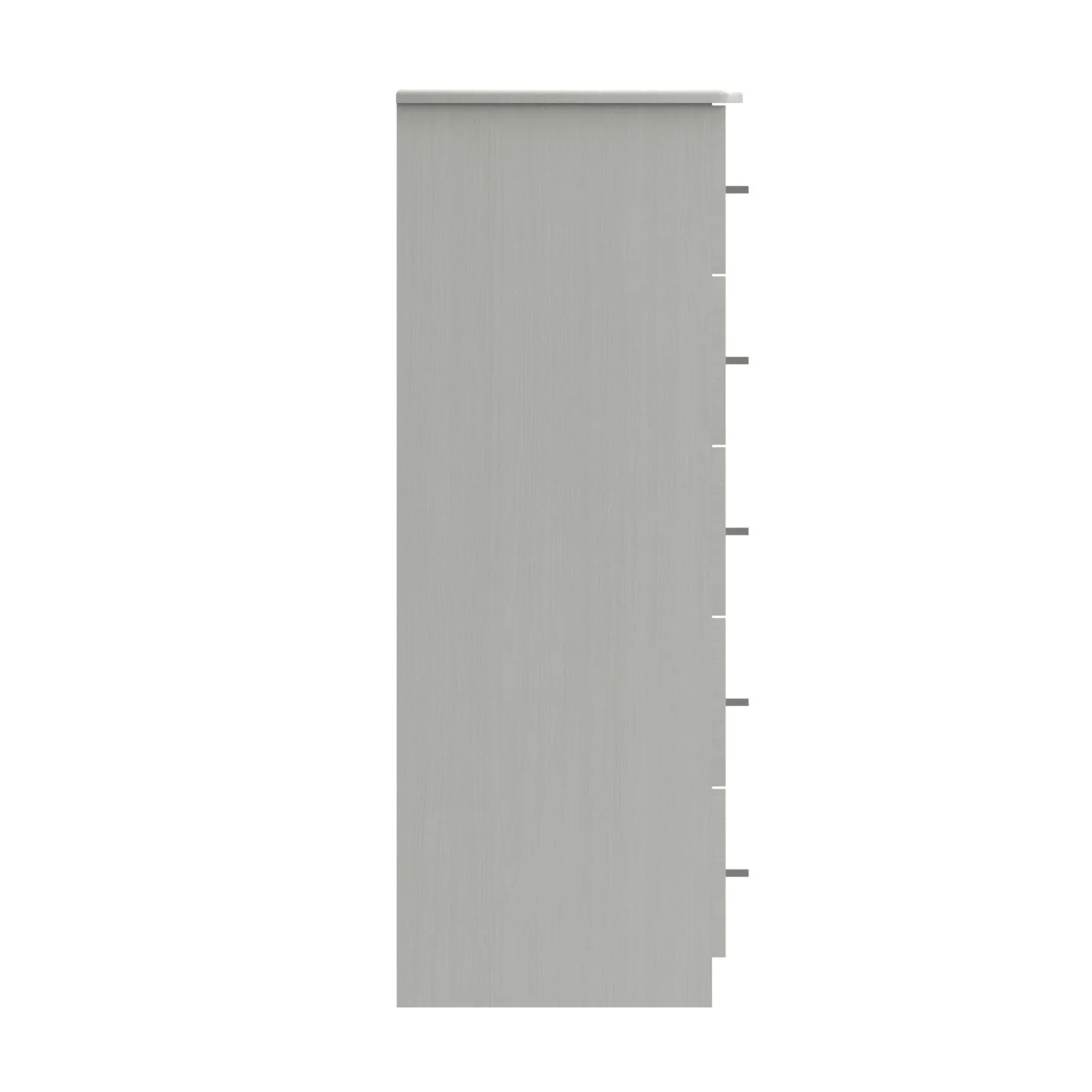 Chester Ready Assembled Chest of Drawers with 5 Drawers - White - Image 5