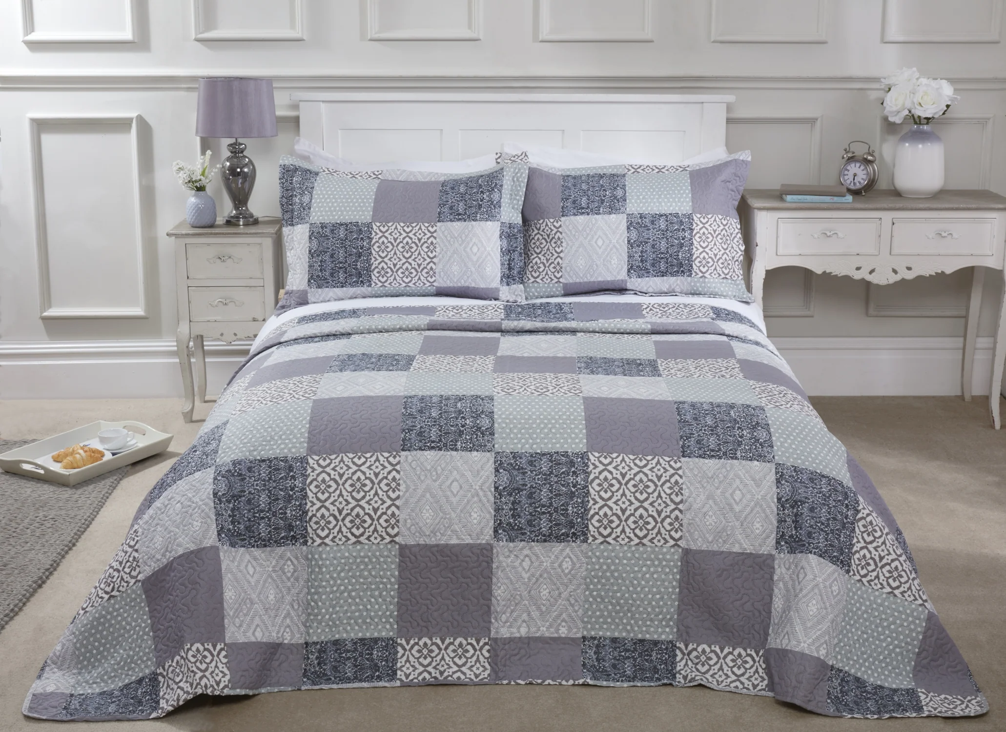 Chiltern - Patchwork Bedspread Set - Image 4