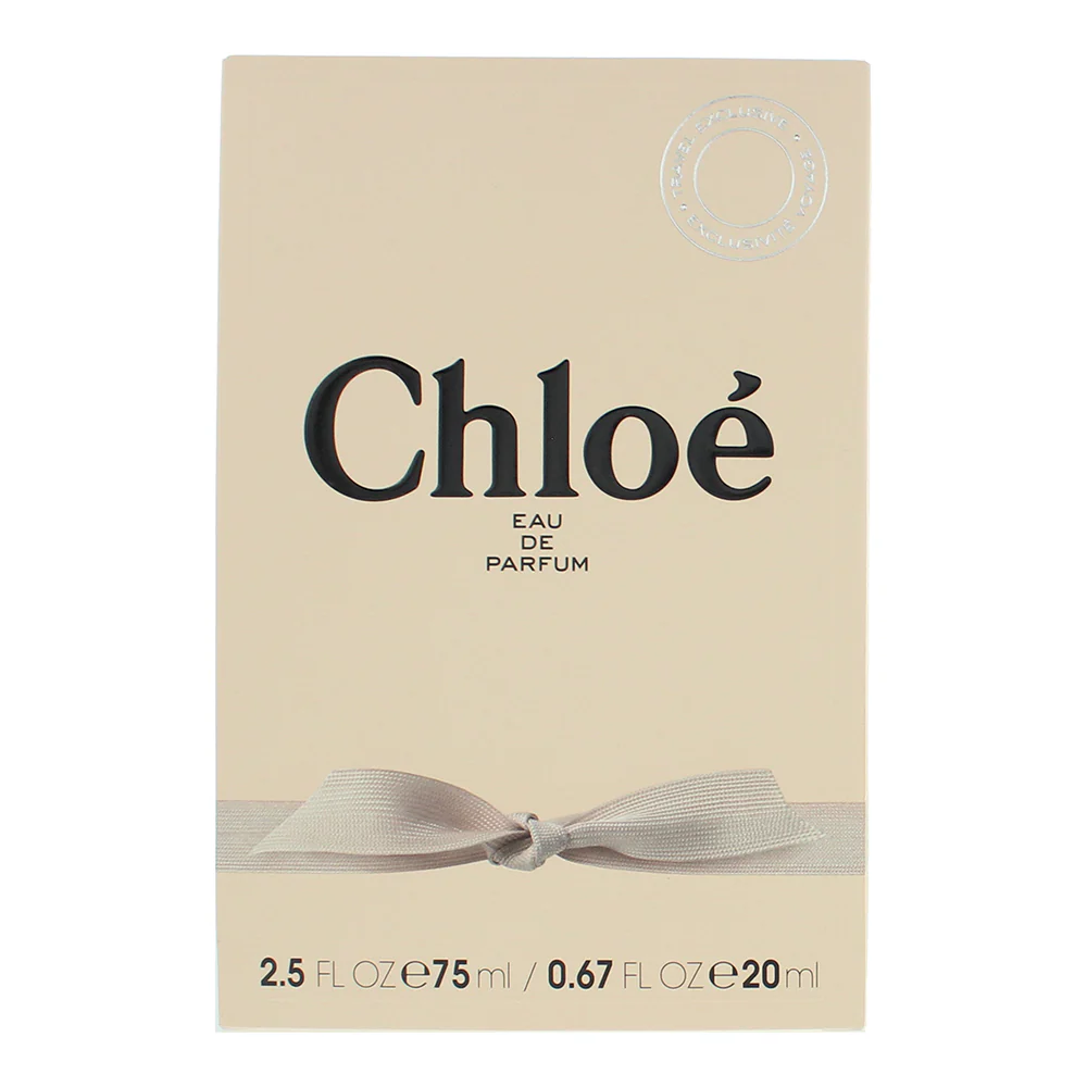Chloe 2 Piece Gift Set: Eau De Parfum 75ml - Eau De Parfum 20ml - Image 3
