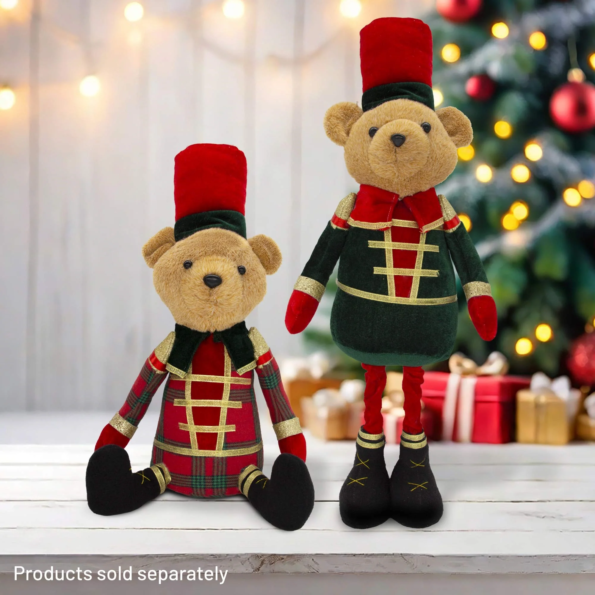 Christmas Nutcracker Bear - Sitting - Image 3