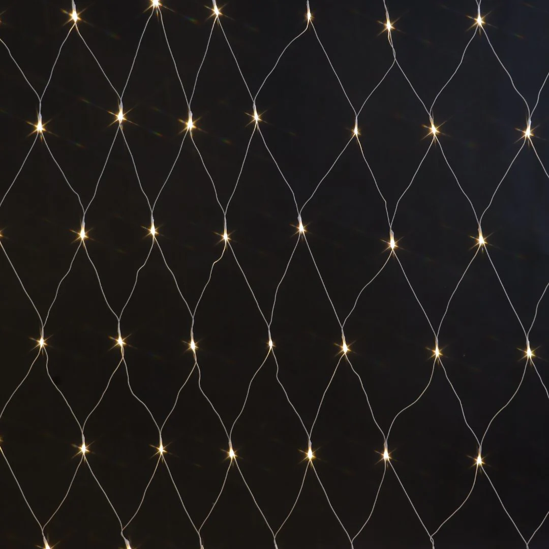 Christmas Sparkle Outdoor Net Lights x 200 3m x 2m - Warm White