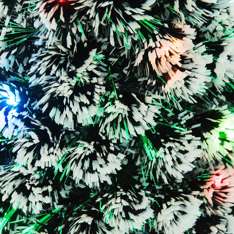 Christmas Time 3ft 90cm Green/White Artificial Christmas Tree W/ Prelit LED Lights-Multicolor - Image 11