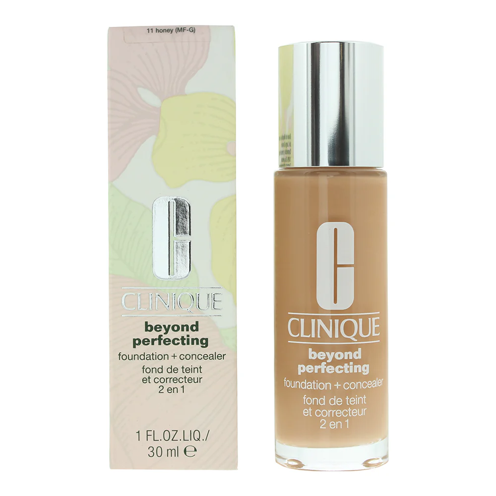 Clinique Beyond Perfecting 11 Honey (MF-G) Foundation + Concealer 30ml
