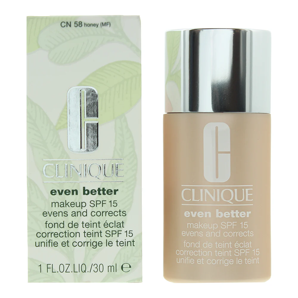 Clinique Even Better Evens & Corrects CN 58 Honey (MF) Foundation Spf 15 30ml