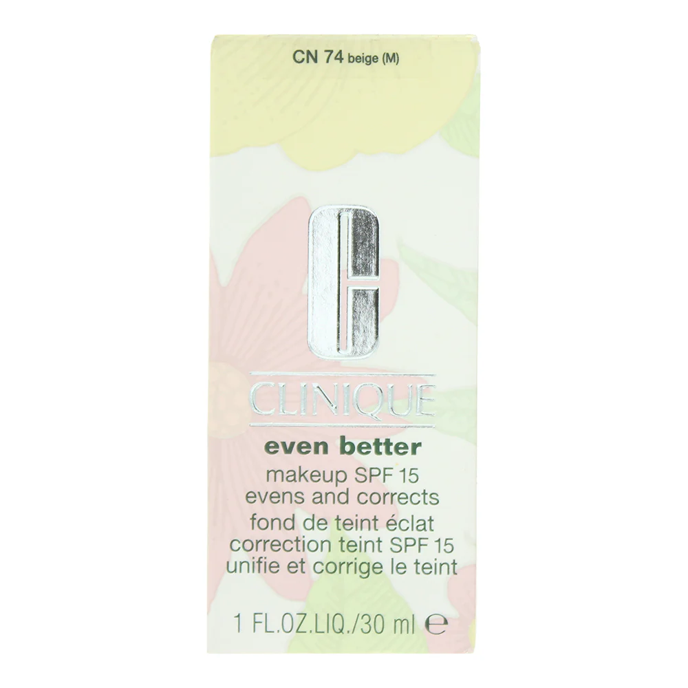 Clinique Even Better Makeup Spf 15 CN 74 Beige Foundation 30ml - Image 2