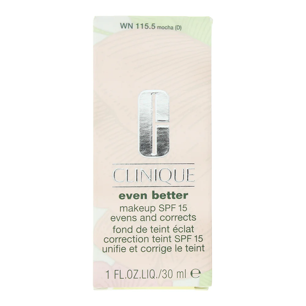 Clinique Even Better Makeup SPF 15 WN 115.5 Mocha Foundation 30ml - Image 3