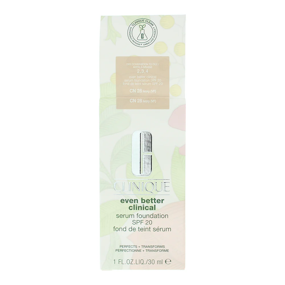 Clinique Even Better Spf 20 Cn28 Ivory Serum Foundation 30ml - Image 3