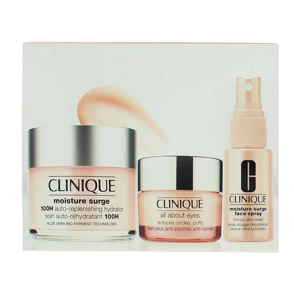 Clinique Moisture Surge 3 Piece Gift Set: Overnight Mask 30ml - Face Spray Skin - Image 3