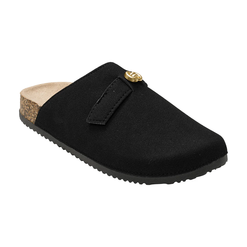 Close-Toe Slip-On Mules Black - Image 6