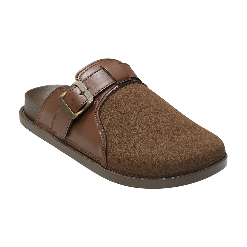 Closed-Toe Slip-On Mules Sandals - Image 5