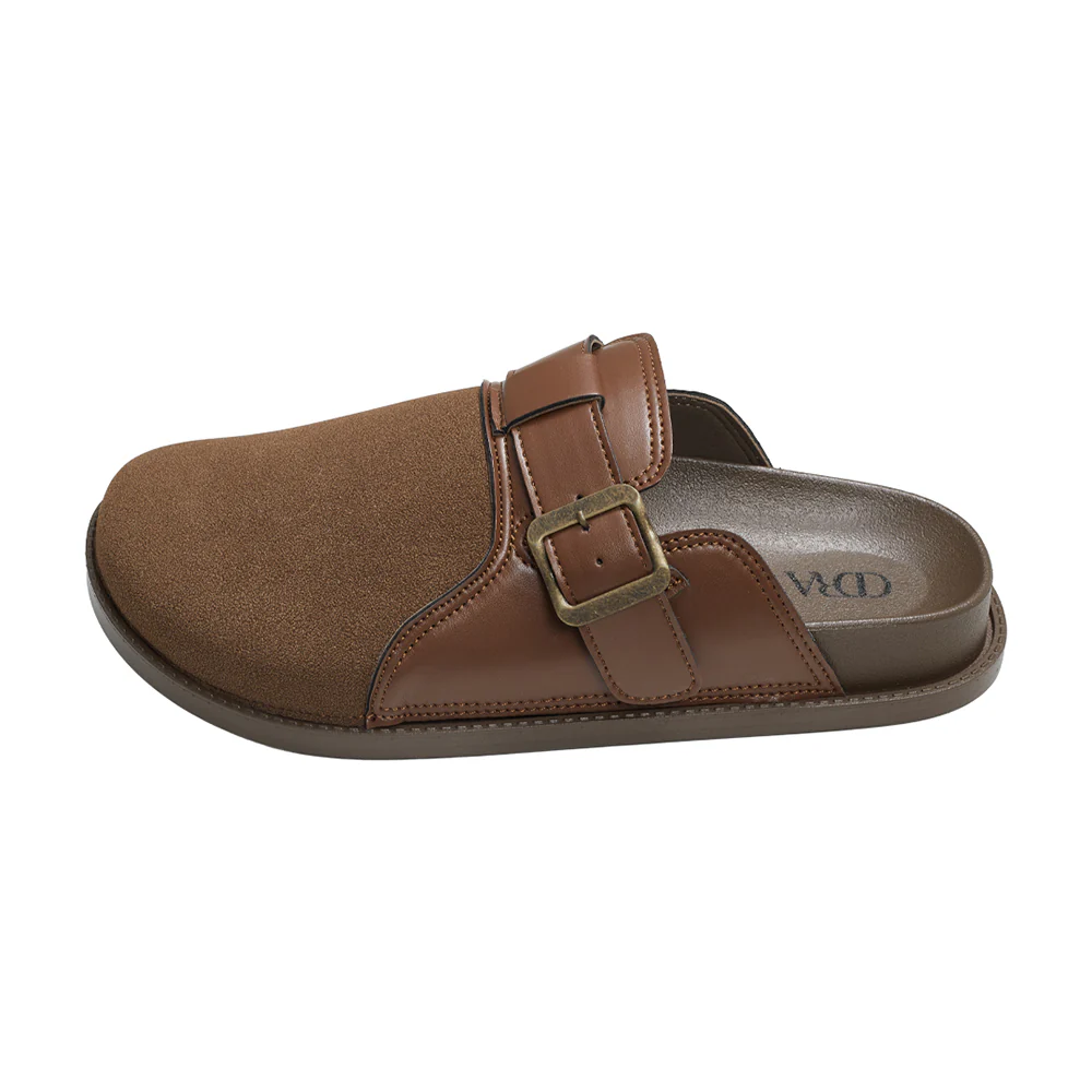 Closed-Toe Slip-On Mules Sandals - Image 6
