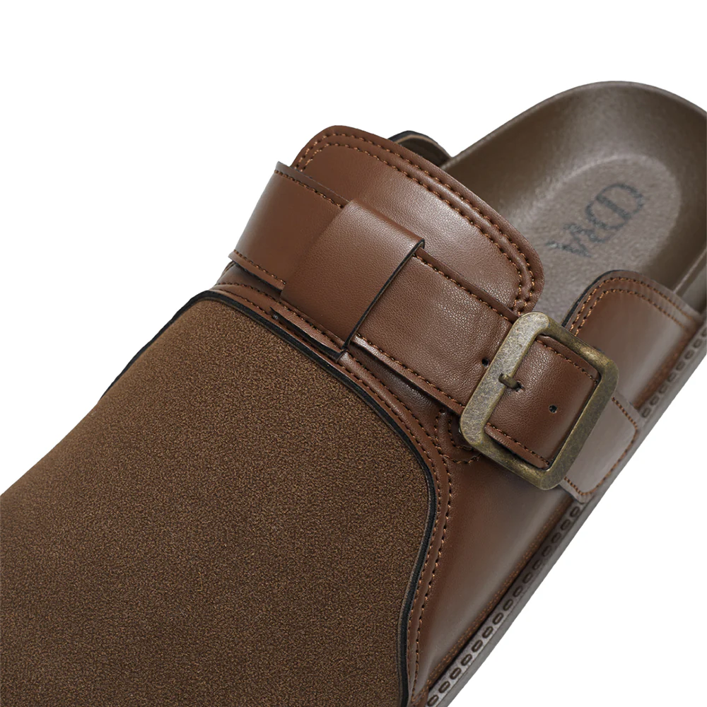 Closed-Toe Slip-On Mules Sandals - Image 8