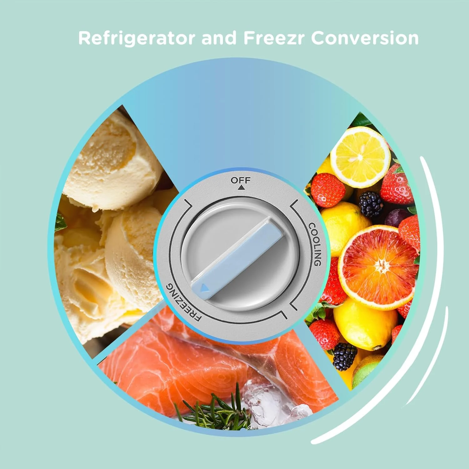 Comfee 143L Freestanding Chest Freezer with Digital Temperature Control - Image 3
