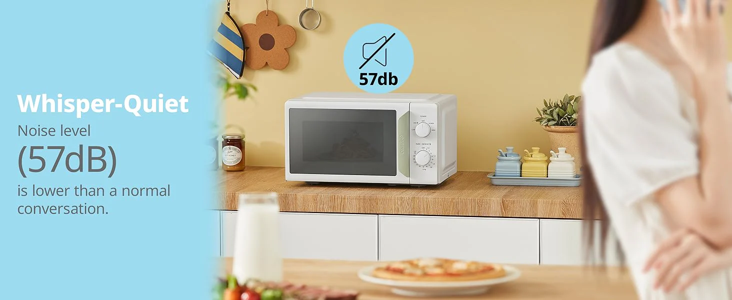 Comfee 700W 19L 5-level Power Kitchen Manual Microwave - Image 3