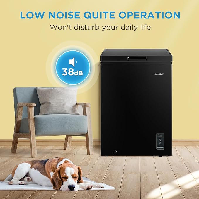 Comfee 99L Freestanding Chest Freezer with Digital Temperature Control - Image 6