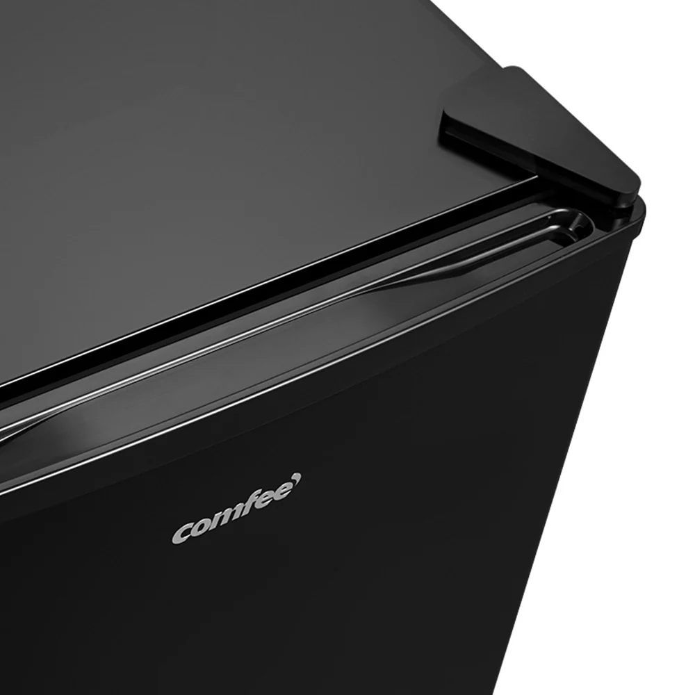 Comfee Black 93L Under Counter Fridge with 3 Glass Shelves - Image 4