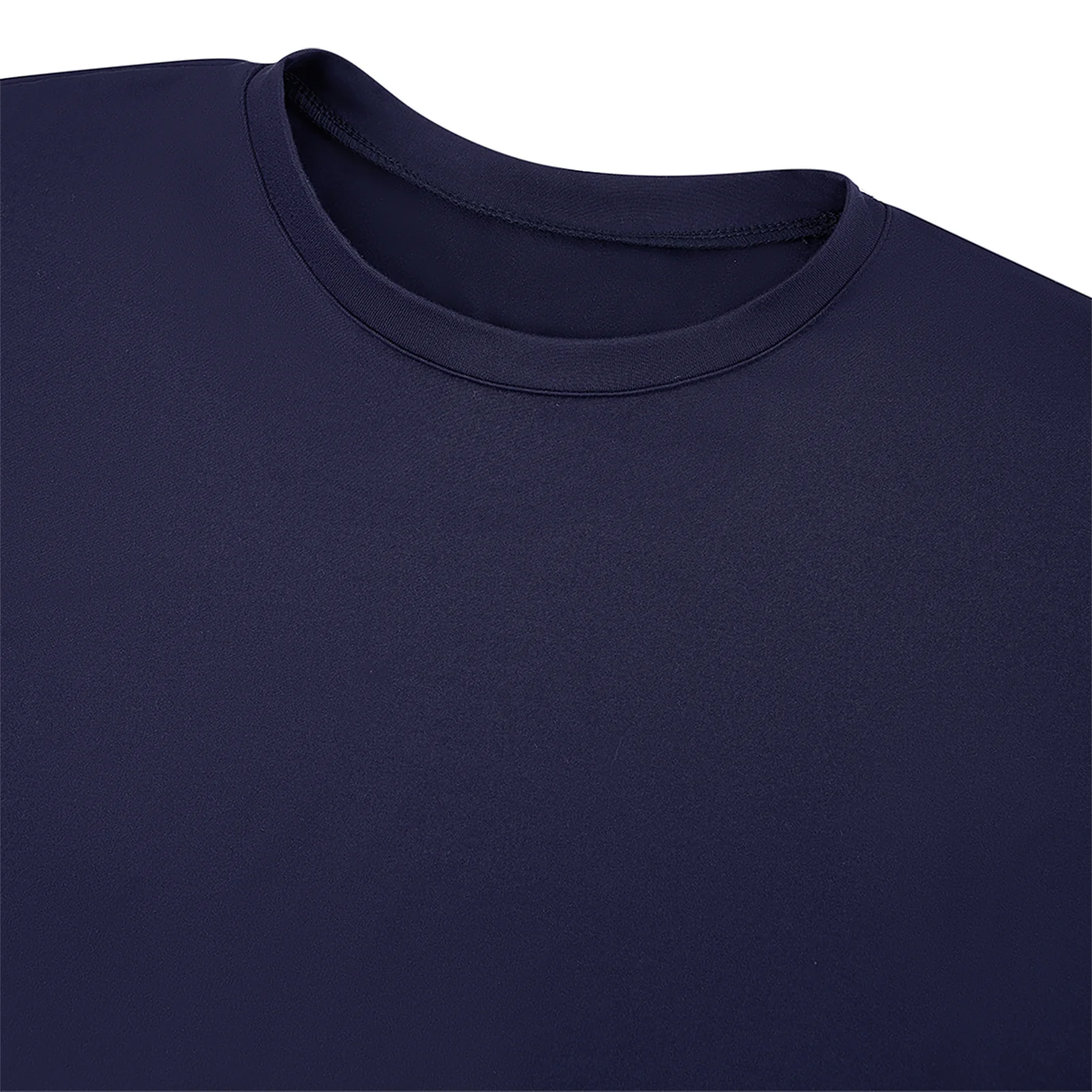 Comfortable Short Sleeve Loungewear Set - Navy - Image 3