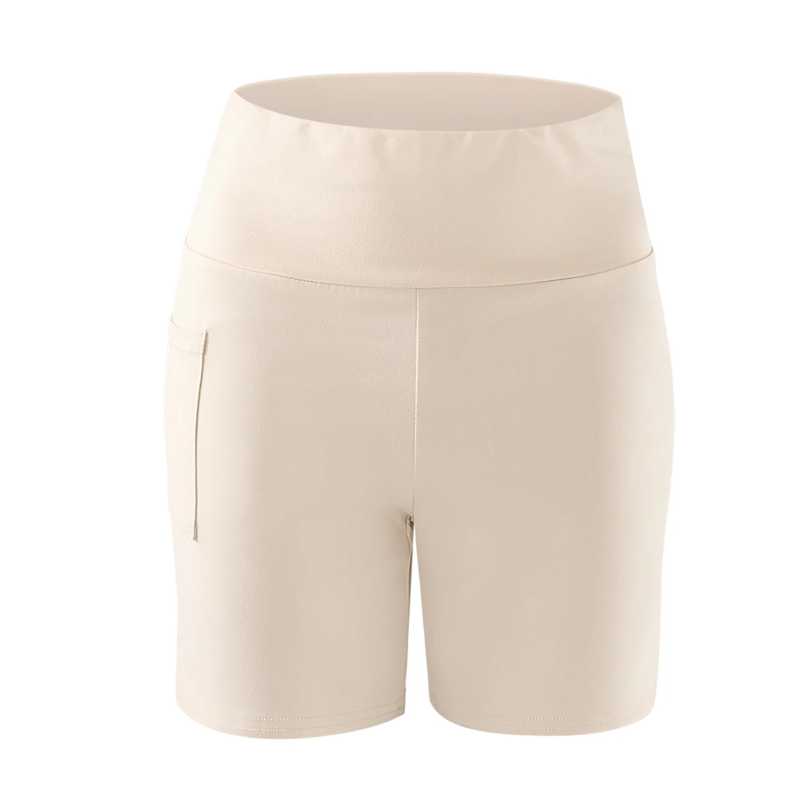 Comfortable Short Sleeve Loungewear Set - Cream - Image 5