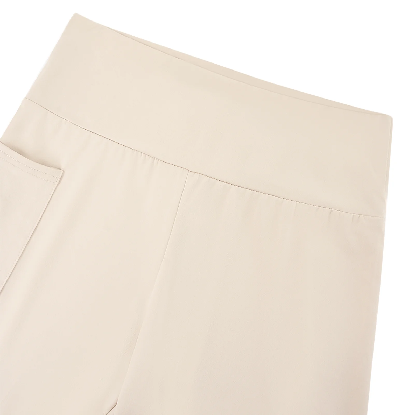 Comfortable Short Sleeve Loungewear Set - Cream - Image 6