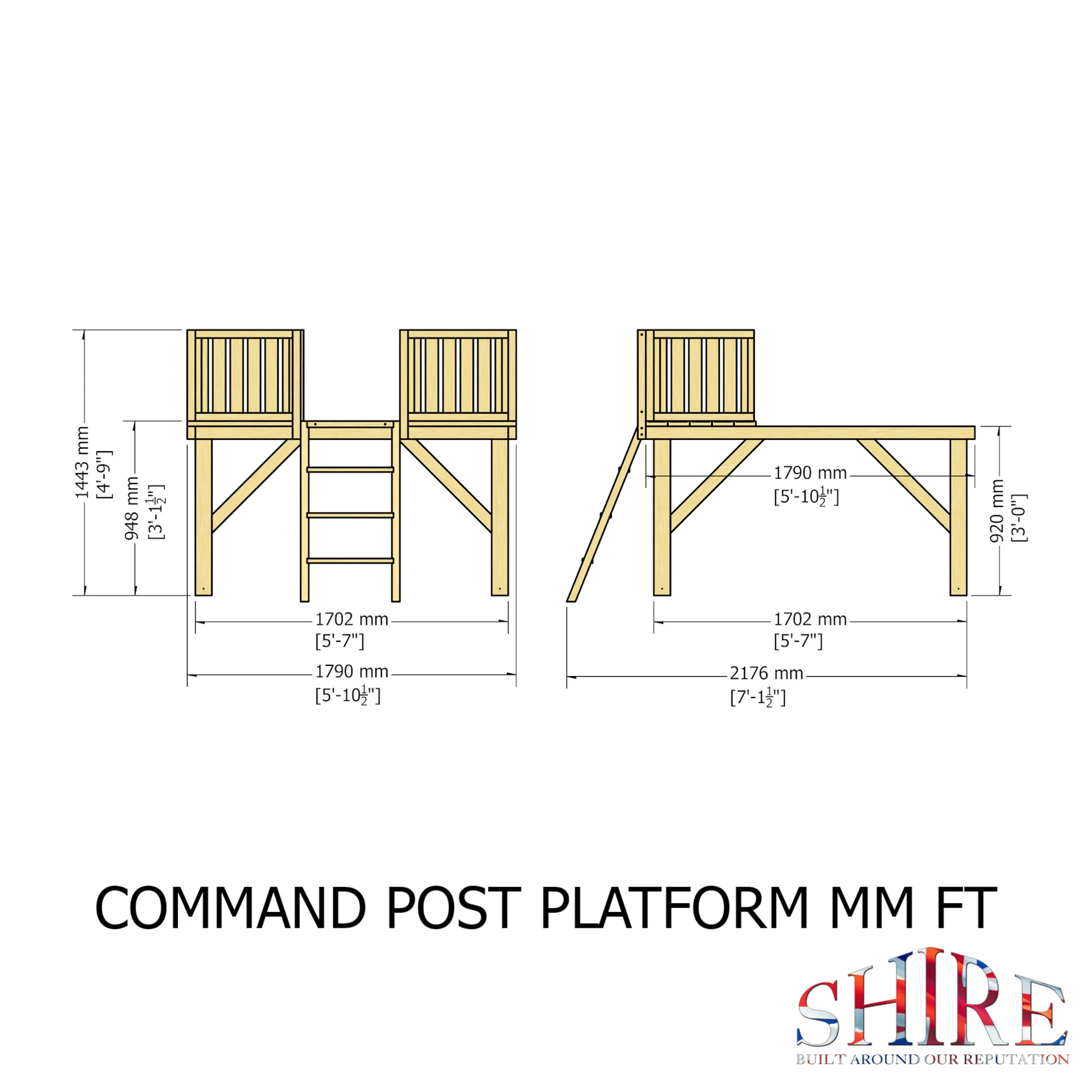 Command Post & Platform Playhouse - Image 5