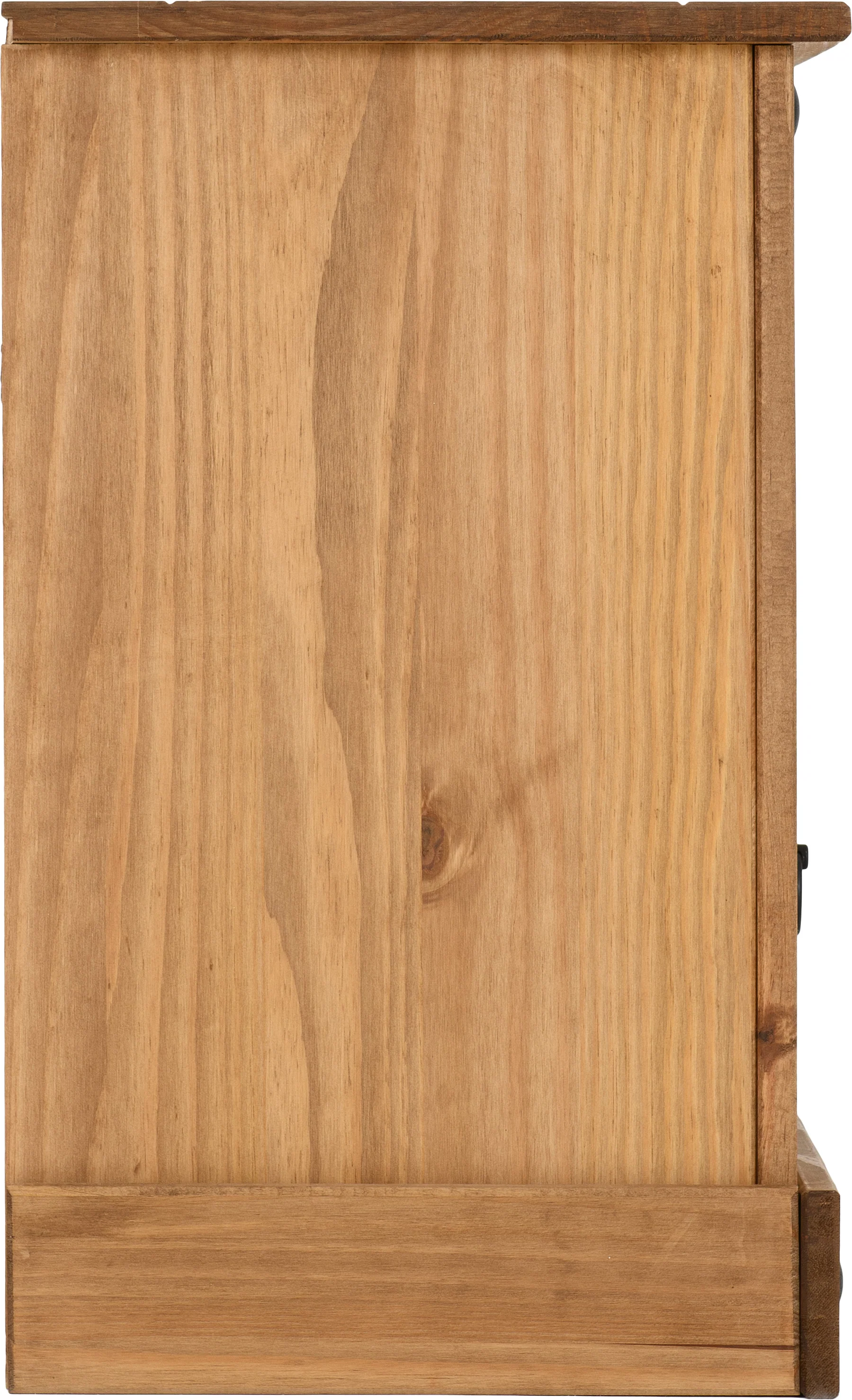 CORONA PETITE BEDSIDE - DISTRESSED WAXED PINE - Image 4