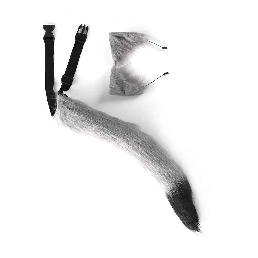 Cosplay Fox Tail and Ear Headband Set - Image 5