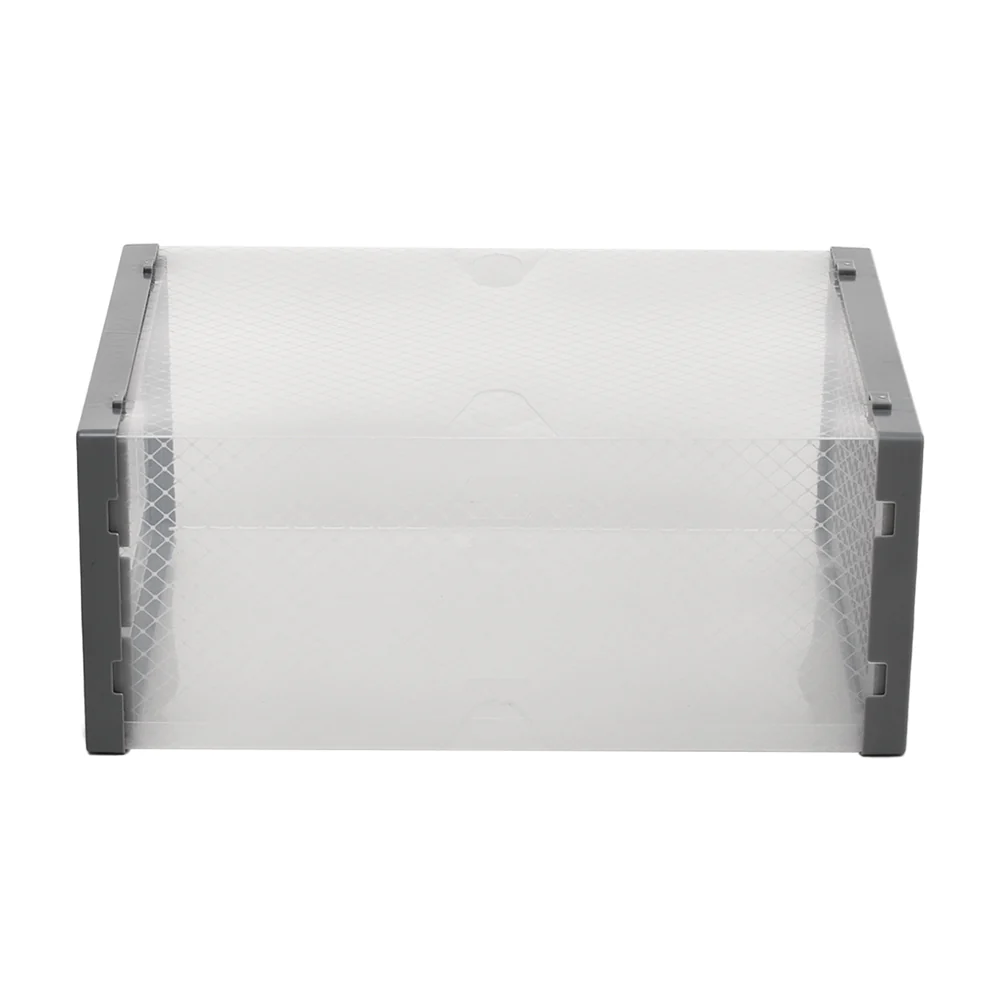 Cottonfy UK 12x Stackable Shoe Storage Box Organiser - Image 10