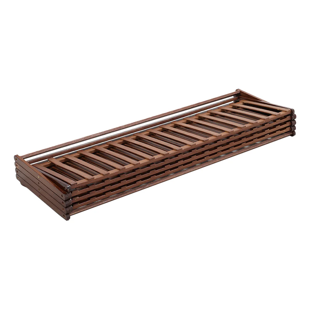 Cottonfy UK 5-Tier Bamboo Flower Stand Rack Holder Multifunctional Storage Rack - Image 10