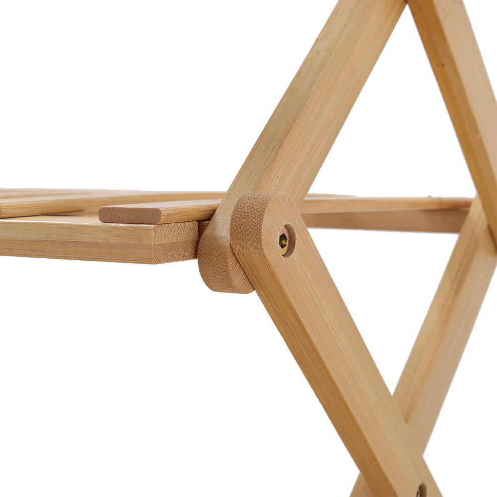Cottonfy UK 5-Tier Bamboo Flower Stand Rack Holder Multifunctional Storage Rack - Image 7