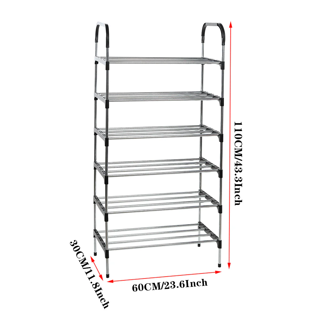 Cottonfy UK 6 Tiers Shoe Rack Organizer - Image 7