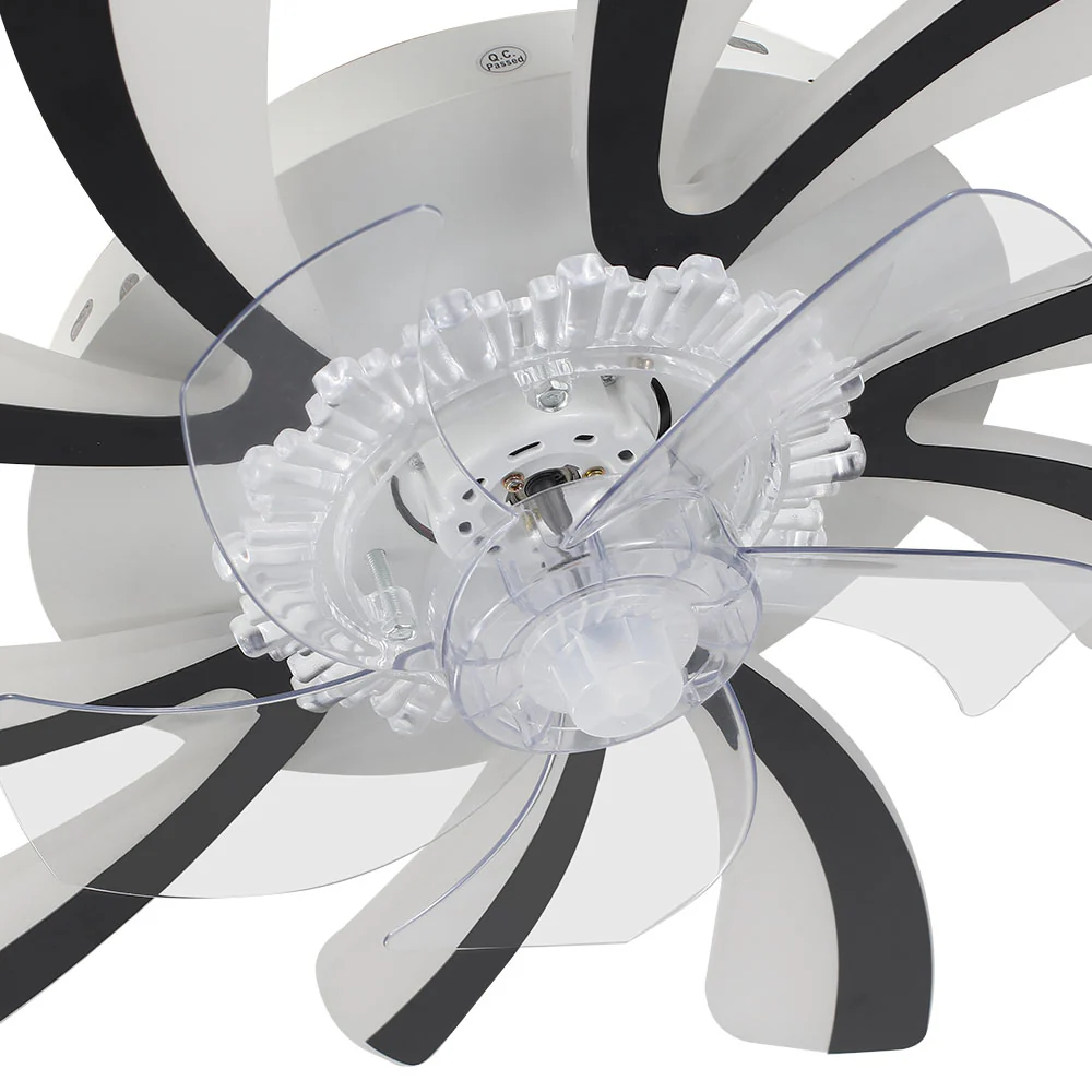 Cottonfy UK Creative Irregular Shape Ceiling Fan Light - Image 7