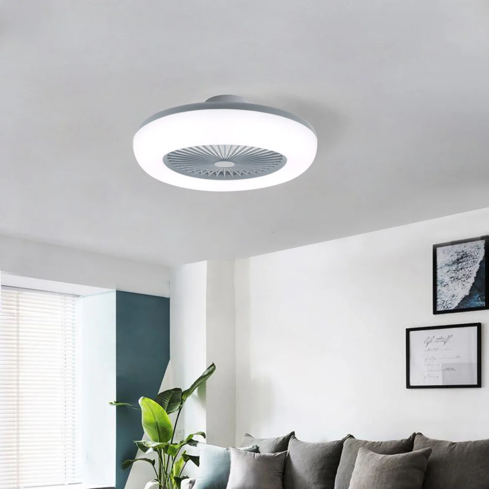 Cottonfy UK Dimmable LED Ceiling Fan Light Unit - Image 2