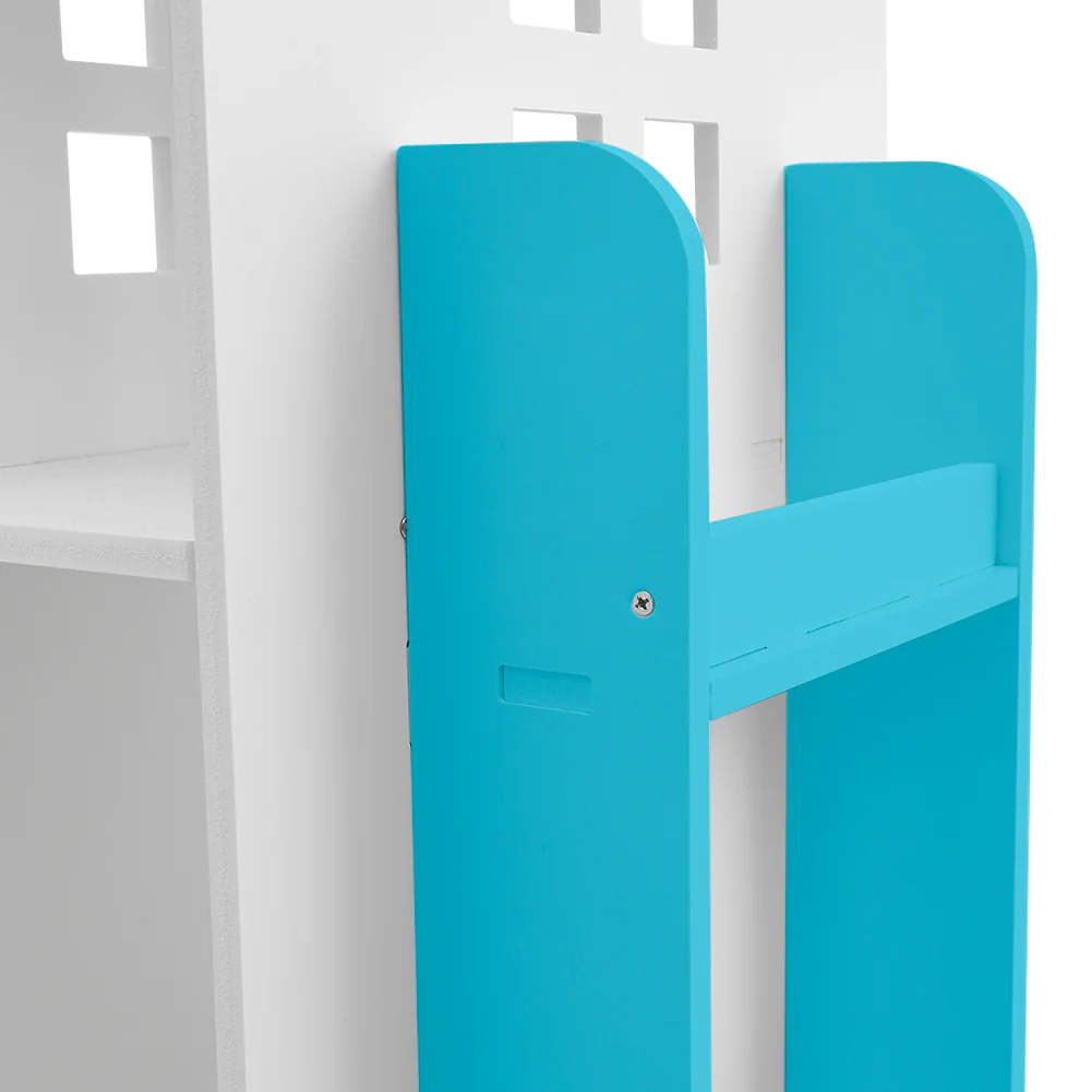 Cottonfy UK Kids' House Frame Rotating Bookshelf - Image 12