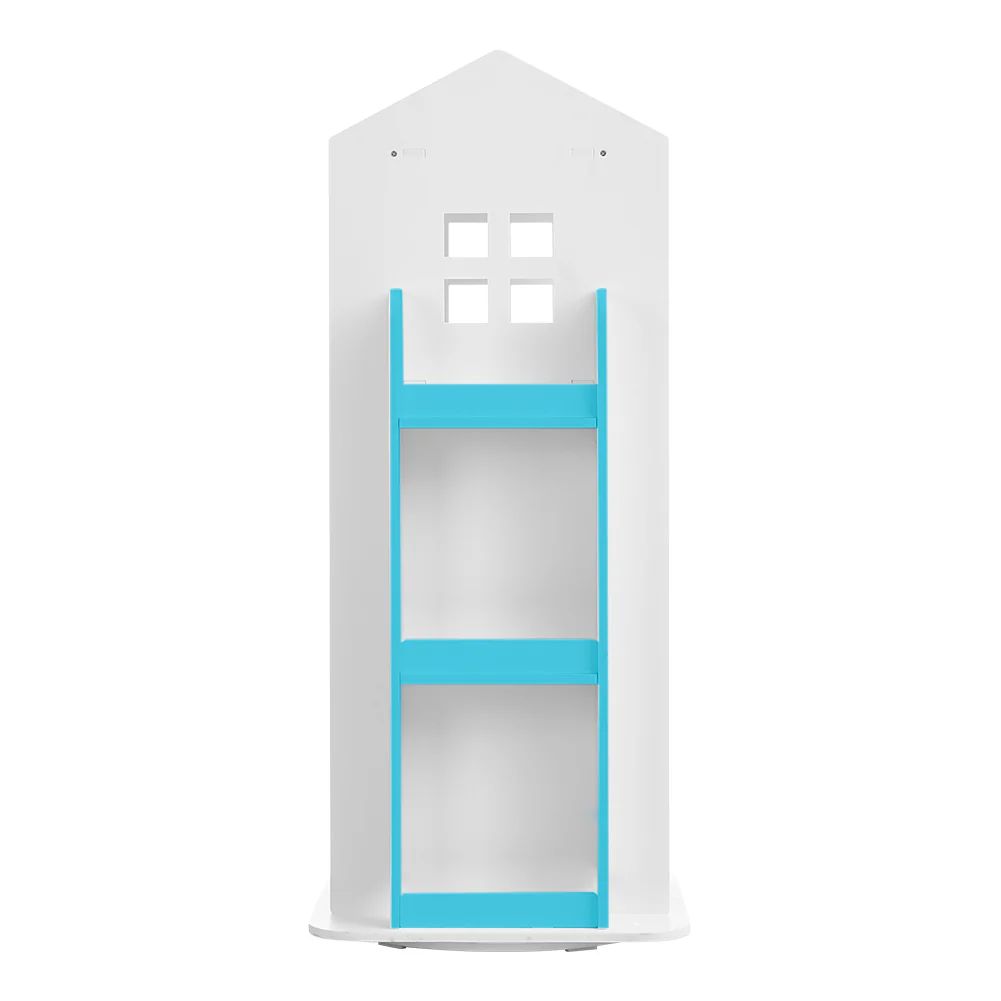 Cottonfy UK Kids' House Frame Rotating Bookshelf - Image 14