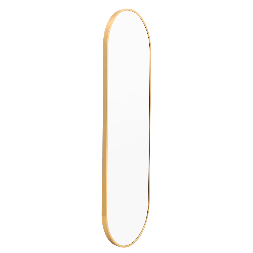 Cottonfy UK Oval Metal Full Length Wall Mirror - Image 6