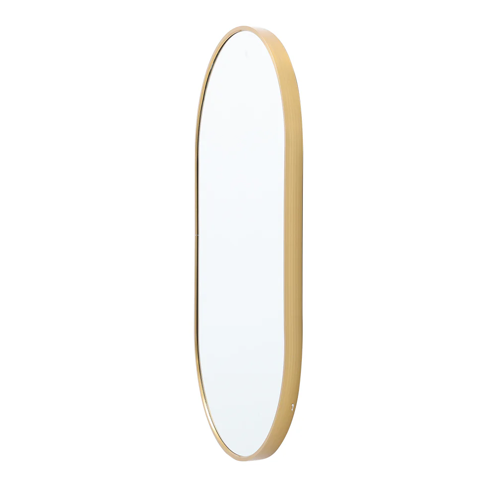 Cottonfy UK Oval Metal Wall Mirror - Image 4