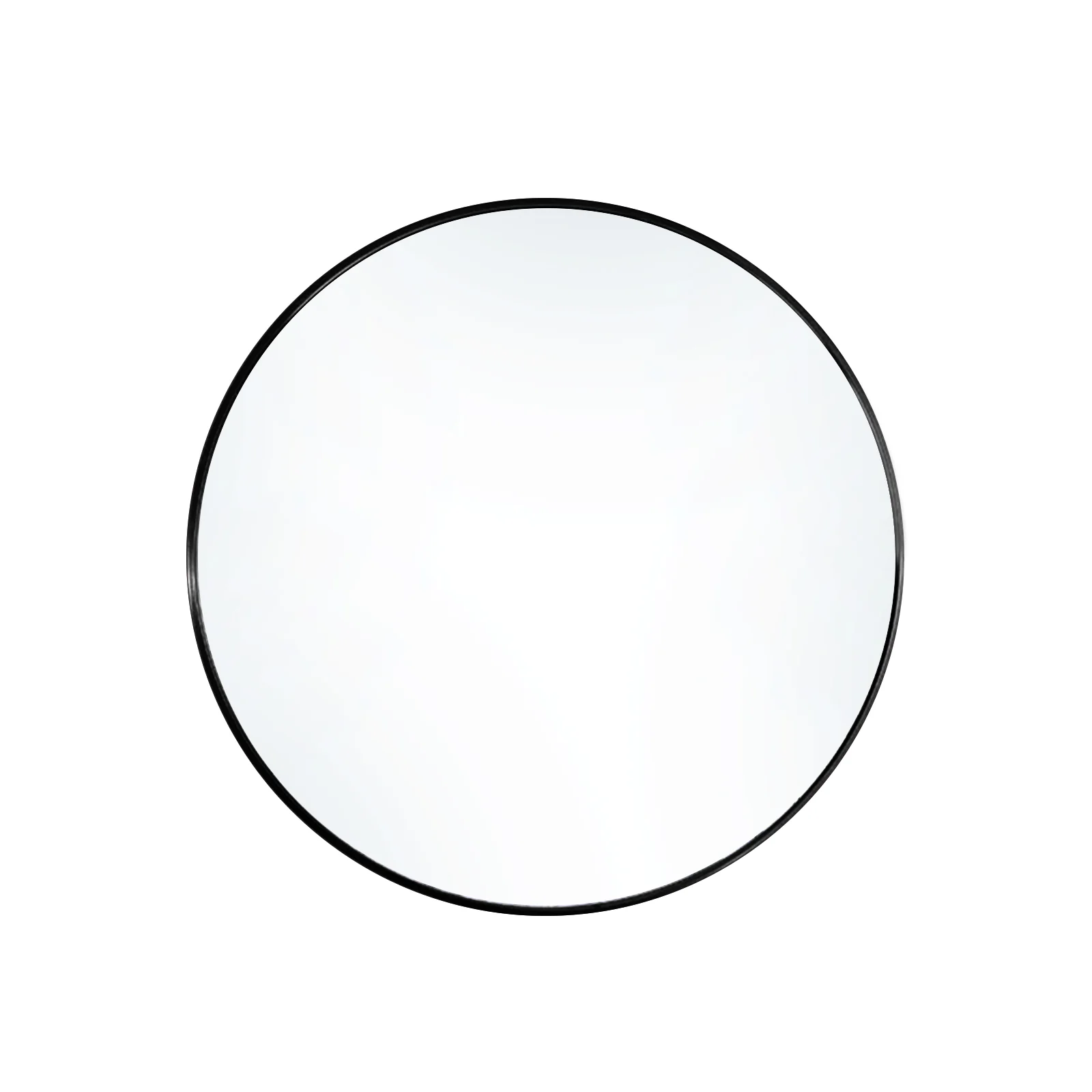 Livingandhome Home Round Bathroom Framed Mirror Wall Hanging - Image 5