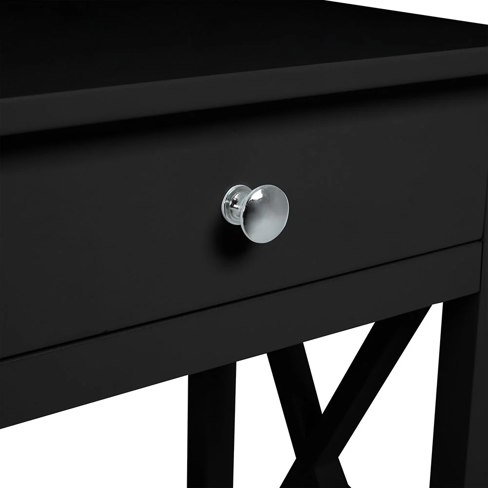 Cottonfy UK Wooden One Drawer Slim Console Table - Image 3