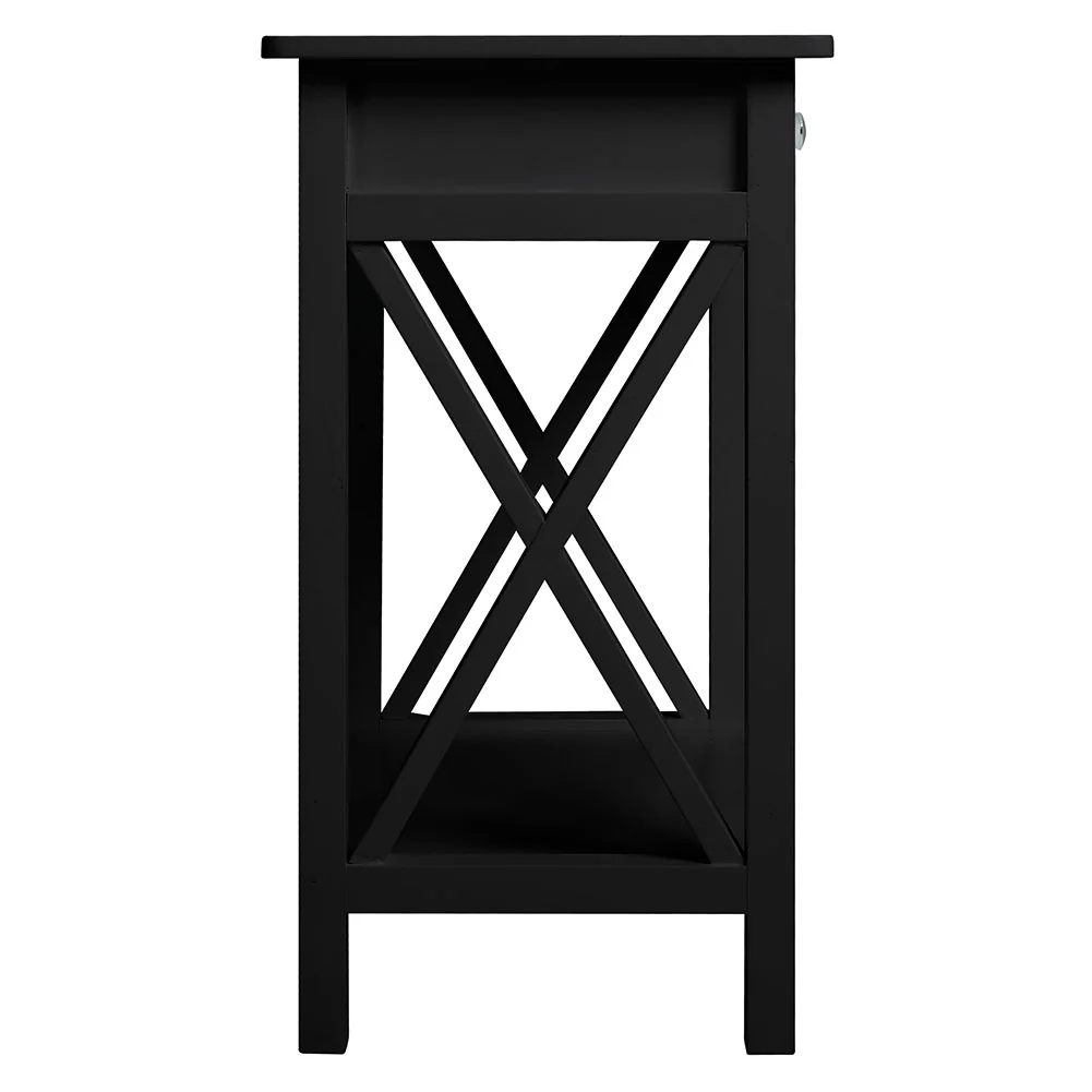 Cottonfy UK Wooden One Drawer Slim Console Table - Image 5