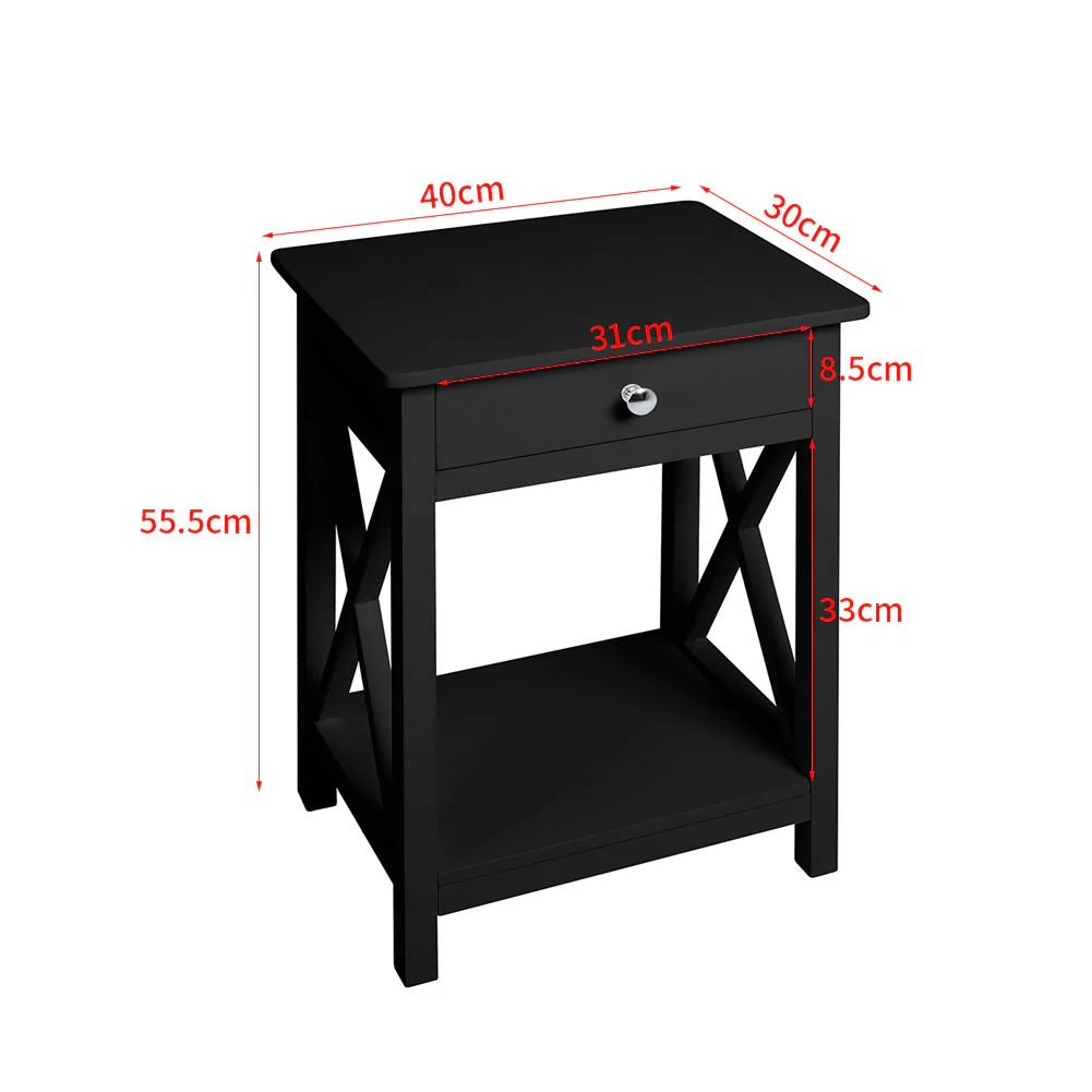 Cottonfy UK Wooden One Drawer Slim Console Table - Image 7